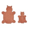 Set van 2 knuffeldoekjes kat - Janai cat cuddle cloth 2-pack cat tuscany rose